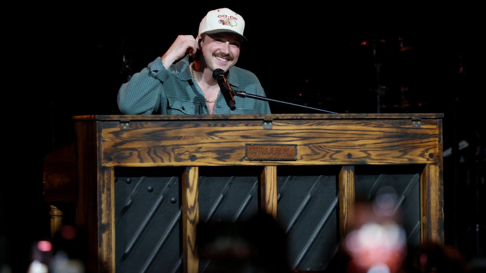 Morgan Wallen Does His Best Angry Billy Joel, Flips Over Piano